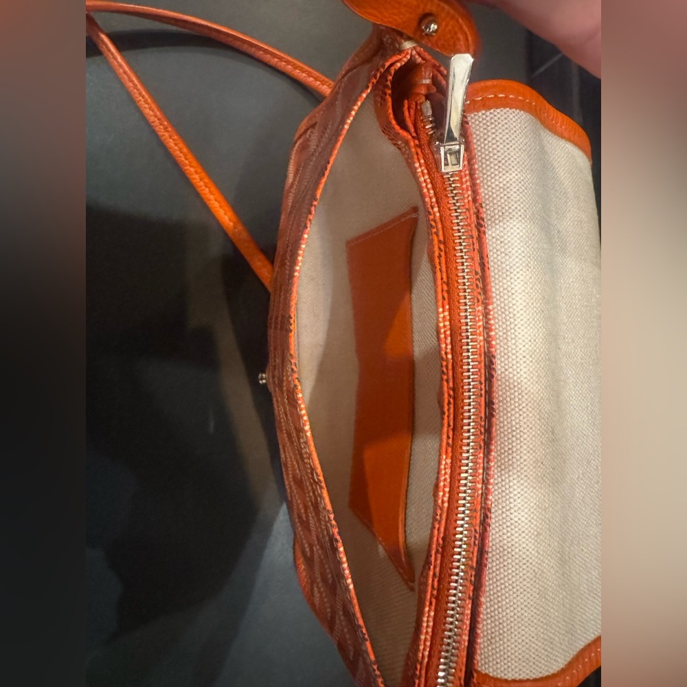 Goyard Vibrant Orange Mini Crossbody Shoulder Bag - Picture 4 of 6
